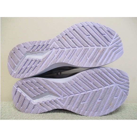 Brooks Shoes Womens 12 Levitate 5 Running Walking Trainer Comfort Gray Purple - Picture 10 of 14